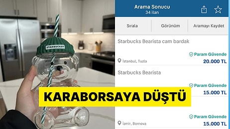 Starbucks'ın Özel Seri Bardakları İlan Sitelerinde 20 Bin Liradan Satışa Çıktı