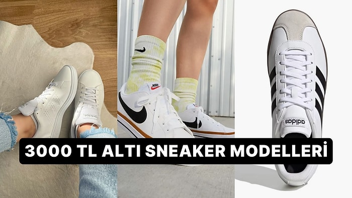 3.000 TL Altına Alabileceğiniz En Cool Sneakerlar