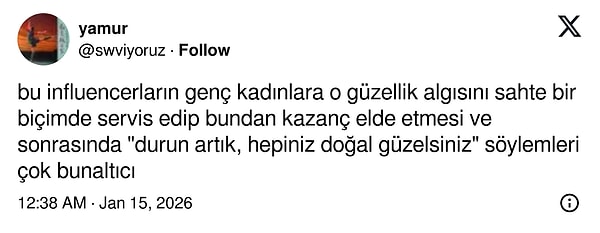 Sonra da kimler ne demiş onu görelim!