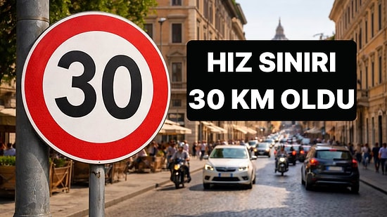 Tarihi Şehir Merkezinde Hız Sınırı 30 Kilometreye Düşürüldü