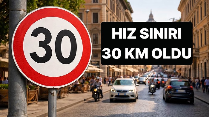 Tarihi Şehir Merkezinde Hız Sınırı 30 Kilometreye Düşürüldü