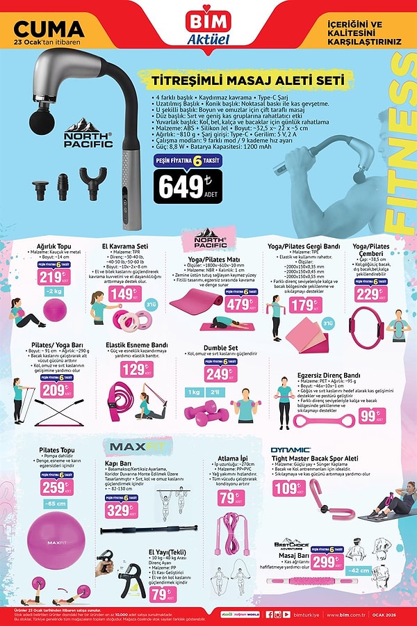 Titreşimli Masaj Aleti Seti 649 TL