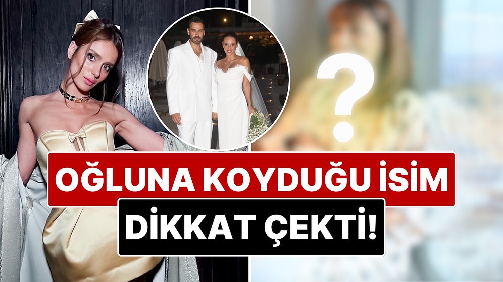 Oyuncu Bestemsu Özdemir Oğlunu Kucağına Aldı, Bebeğin İsmi Dikkat Çekti!