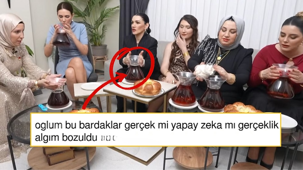 Gelin Evi'nde Dev Bardaklarda Sunum Yapan Kadın Algımızı Alt Üst Etti!