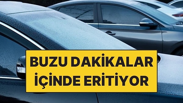 Kış Sabahlarını Kolaylaştıran Cam Buzu Çözme Yöntemi