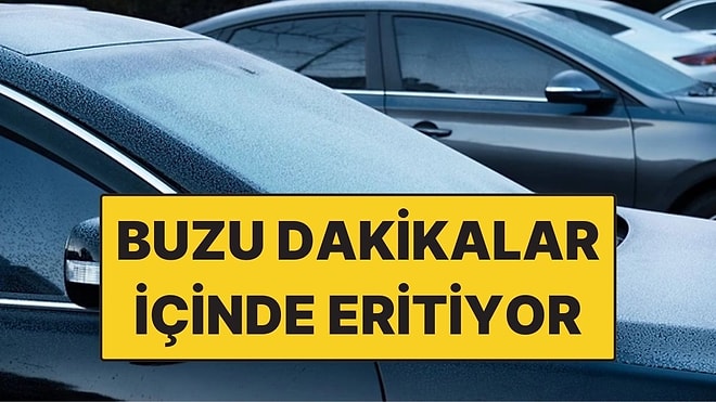 Araba Camındaki Buzu Dakikalar İçinde Eriten Basit Hile!