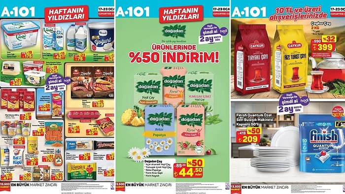 17 - 23 Ocak 2026 A101 Haftanın Yıldızları Kataloğu