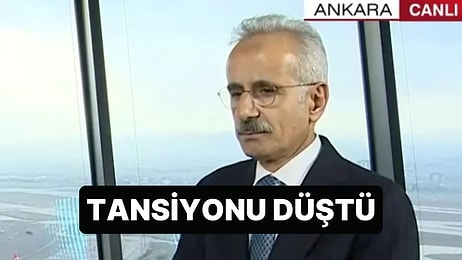 Ulaştırma ve Altyapı Bakanı Abdulkadir Uraloğlu Canlı Yayında Rahatsızlandı