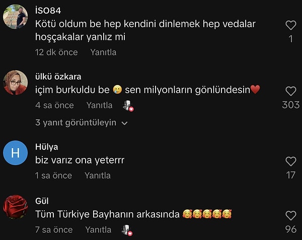 Bayhan'ın o anlarına gelen yorumları da burada derledik: