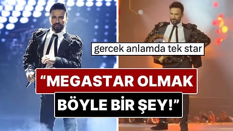 7 Senenin Ardından İstanbul Konseriyle Ortalığı Yakıp Geçen Tarkan'ın Sahne Şovu Sosyal Medyayı Salladı