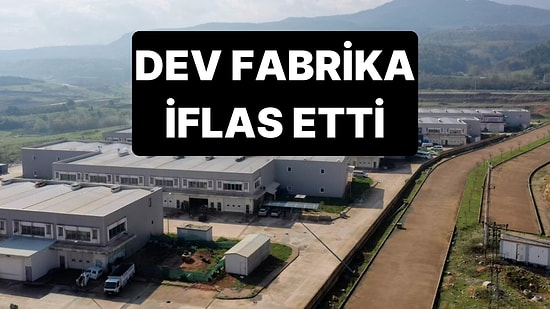 Büyük Umutlarla Kurulan Demir Çelik Fabrikası İflas Etti