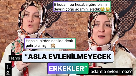 Yine Bir Liste Geldi: Bu Sefer de Hatice Kübra Tongar "Evlenilmeyecek Erkekler" Listesini Açıkladı