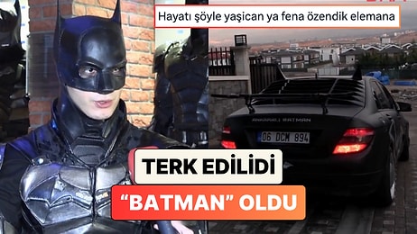 İlginç Kariyer Yönetimi: Sevgilisi Tarafından Terk Edildikten Sonra Hayatına "Batman" Olarak Devam Eden Genç
