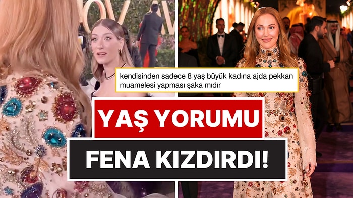 Joy Awards Gecesinde Hazal Kaya’nın Meryem Uzerli’ye Yaş Yorumu Ortalığı Karıştırdı!