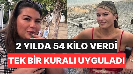 Uçakta Yaşadığı An Her Şeyi Değiştirdi: 2 Yılda 54 Kilo Verdi! Tek Bir Kuralı Uyguladı