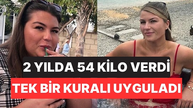 Uçakta Yaşadığı An Her Şeyi Değiştirdi: 2 Yılda 54 Kilo Verdi! Tek Bir Kuralı Uyguladı
