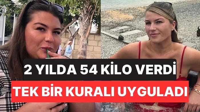 Uçakta Yaşadığı An Her Şeyi Değiştirdi: 2 Yılda 54 Kilo Verdi! Tek Bir Kuralı Uyguladı