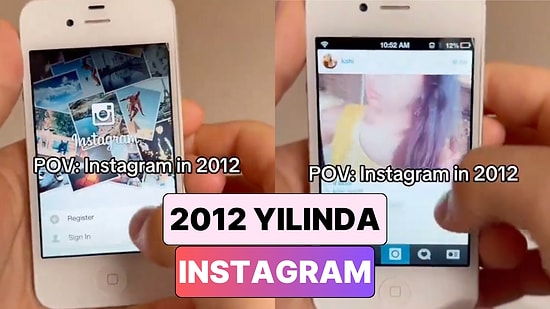 Nostaljiye Doymuyoruz: Şimdi de "2012'de Instagram'a Girmek" Videosuyla Geçmişe Gidiyoruz