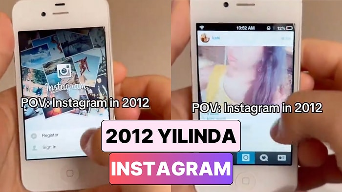 Nostaljiye Doymuyoruz: Şimdi de "2012'de Instagram'a Girmek" Videosuyla Geçmişe Gidiyoruz