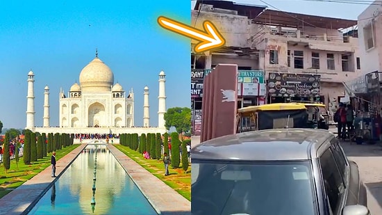 Tourist Shares the Backstreets of India’s Iconic Taj Mahal