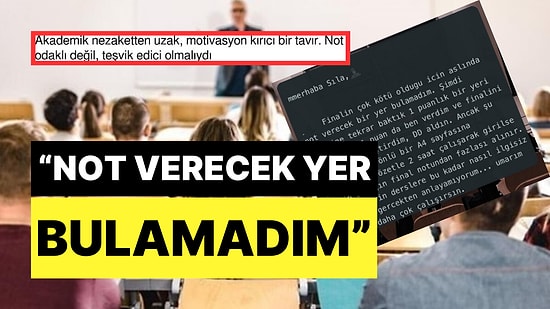 Bir Akademisyenin Öğrencisine Attığı Mesaj Gündem Oldu: "Umarım Daha Çok Çalışırsın"