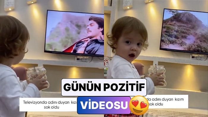 İsmini İlk Kez Televizyonda Duyan Miniğin Şaşkınlığı İçinizi Isıtacak