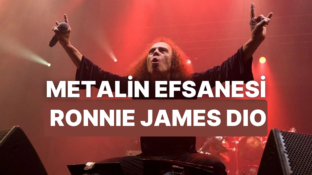 Metal Müziğe 🤘 Sembolünü Kazandıran İsim! Müziğin Efsanelerinde Bu Hafta: Ronnie James Dio
