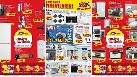 ŞOK'a Hamur Yoğurma Makinesi Geliyor! 21 Ocak 2026 ŞOK Aktüel Ürünler Kataloğu