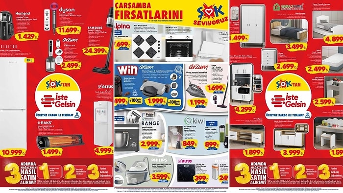 ŞOK'a Hamur Yoğurma Makinesi Geliyor! 21 Ocak 2026 ŞOK Aktüel Ürünler Kataloğu