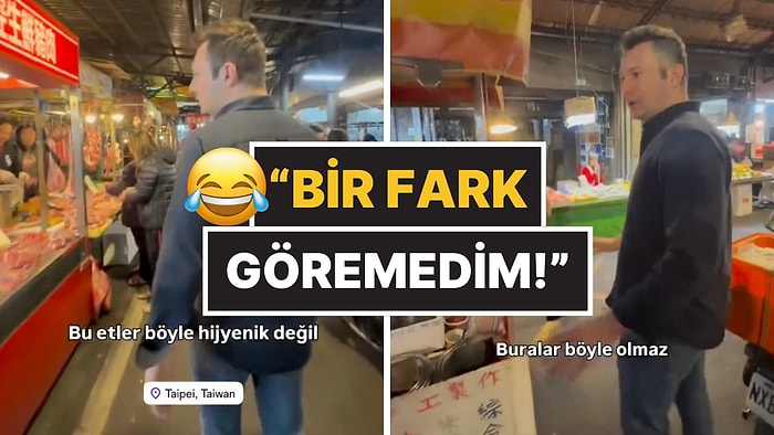 Tayvan Pazarına Giden Bir İçerik Üreticisi, Esnaf Denetimi Yapan Belediye Başkanlarını Taklit Etti!