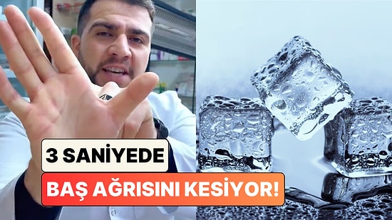 Kronik Baş Ağrısı Çekenler Toplanın: Sadece Bir Buz Parçası ile Baş Ağrısı Nasıl Geçirilir?