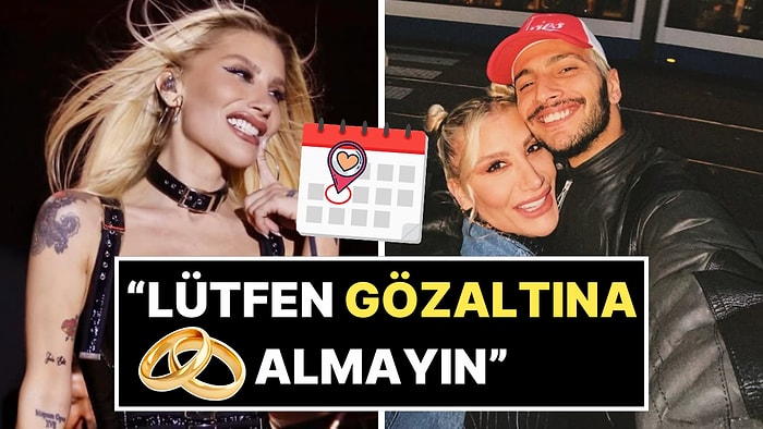 İrem Derici, Nişan Tarihini Açıkladı: "Lütfen Gözaltına Almayın"