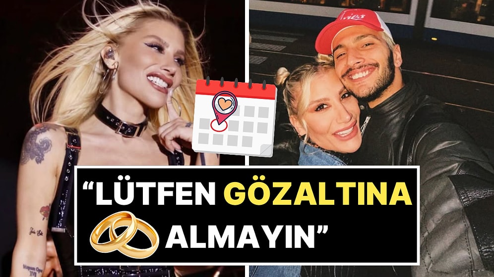 İrem Derici, Nişan Tarihini Açıkladı: "Lütfen Gözaltına Almayın"