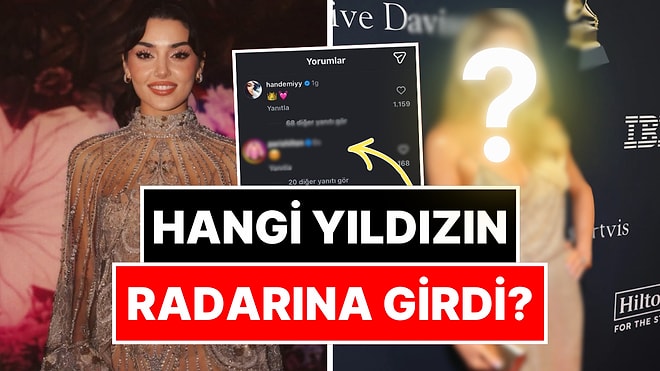 Dünyaca Ünlü Yıldızdan Hande Erçel'in Joy Awards Pozlarına Yorum Geldi!
