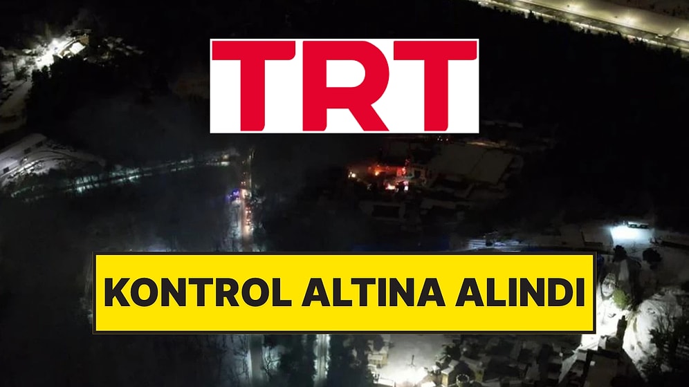 TRT Film Platosunda Çıkan Yangın Korkuttu