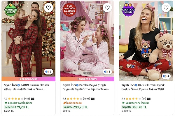 Trendyol’da pijama takımlarında %70 indirimle evde şıklık ve konfor dönemi!