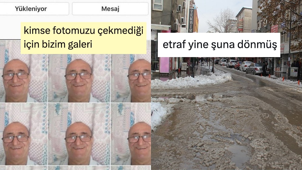 Fotosu Çekilmeyenlerden Kar Sonrası İstanbul'a Son 24 Saatin Viral Tweetleri