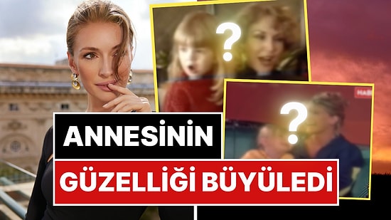 Yasemin Kay Allen, Annesi Suna Yıldızoğlu'yla Çocukken Katıldığı Programı Paylaştı!