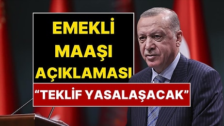 Cumhurbaşkanı Erdoğan'dan En Düşük Emekli Maaşı Açıklaması