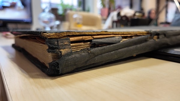 1 asırlık defter gelecek nesillere aktarılacak