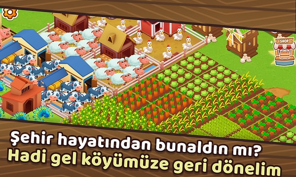 Happy Village: Harvest Farm Kısa Oynanış Özeti