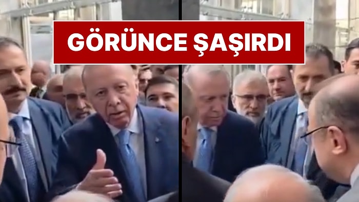 Cumhurbaşkanı Erdoğan'ı Parti Koridorunda Şaşırtan Kişi: "Bu Son Zamanlarda Var mıydı?"