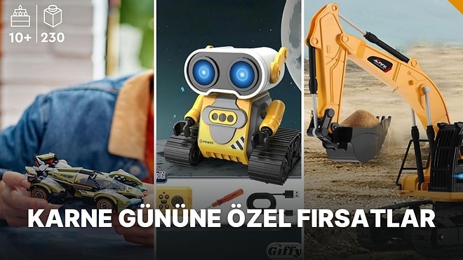 Oyuncaktan Elektroniğe Yüzlerce Üründe Karne Günü İndirimleri Başladı!