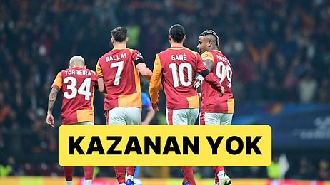 Galatasaray Kritik Maçta Evinde Atletico Madrid'le 1-1 Berabere Kaldı