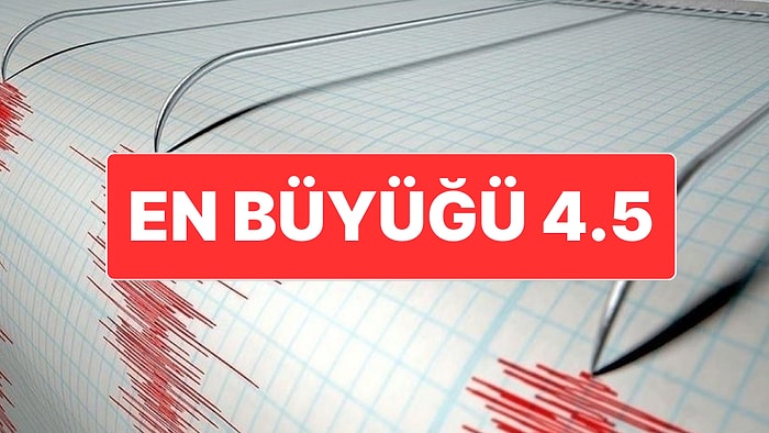 Balıkesir’de En Büyüğü 4.5 Olan 9 Deprem Meydana Geldi: Ahmet Ercan "Gidiş Olağan Ama Şaşırtıyor" Dedi