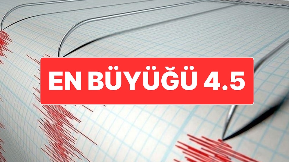 Balıkesir’de En Büyüğü 4.5 Olan 9 Deprem Meydana Geldi: Ahmet Ercan "Gidiş Olağan Ama Şaşırtıyor" Dedi