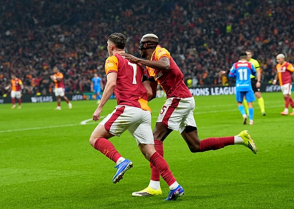 Galatasaray, Atletico Madrid ile sahasında 1-1 berabere kalarak Şampiyonlar Ligi’nde 10 puana yükseldi.