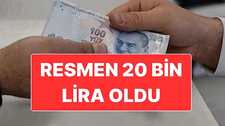 En Düşük Emekli Aylığı Yüzde 18,4 Zamla 20 Bin Liraya Yükseldi
