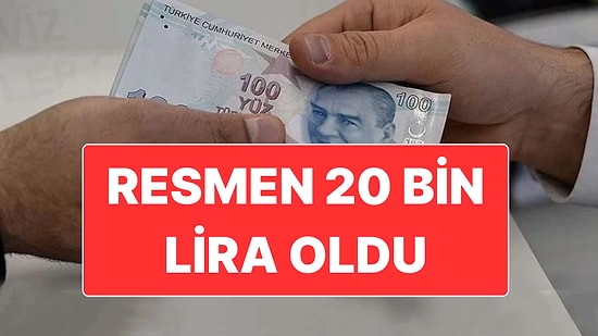 En Düşük Emekli Aylığı Yüzde 18,4 Zamla 20 Bin Liraya Yükseldi