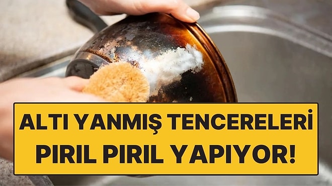 Altı Yanmış Tencereleri Temizlemenin En Etkili 3 Yolu! Pırıl Pırıl Yapıyor